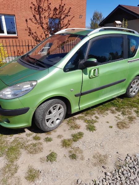 Parduodamas nedaužtas Peugeot 1007, 1.3 l Vienatūris Peugeot 1007