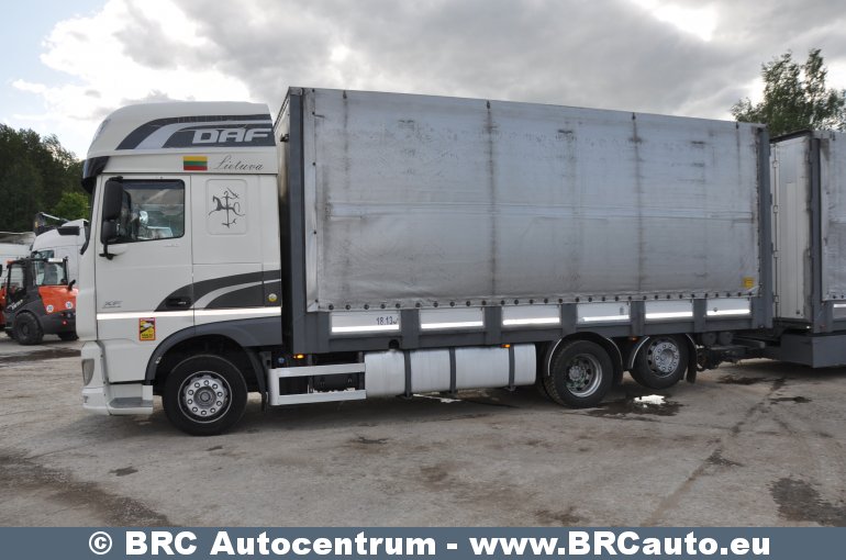 DAF XF 460 FAR + trailer Krone. Horse 22unit. 2016