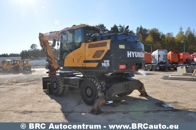 Hyundai HW160 Rototilt 2018