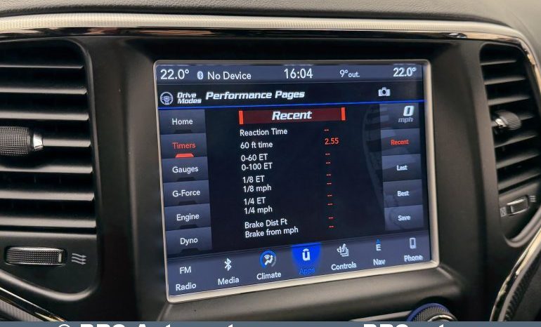 Jeep Grand Cherokee Trackhawk Automatas 2018 full