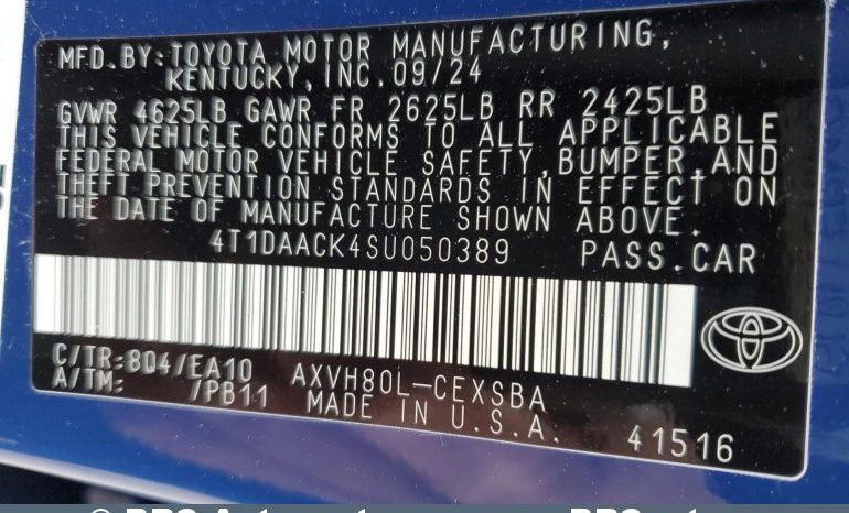 Toyota Camry 2.5 Hybrid Automatas 2025 full